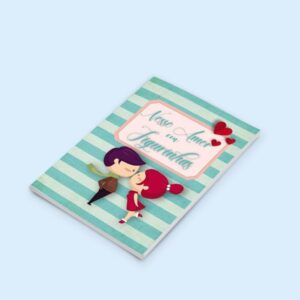 album de figurinhas dia dos namorados personalizacao
