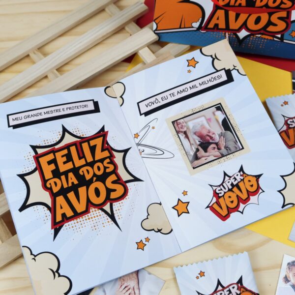 Álbum de Figurinhas Super Vovô - Arquivo Digital - Imagem 4