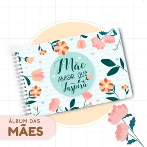 Álbum de Fotos Mãe - Arquivo Digital