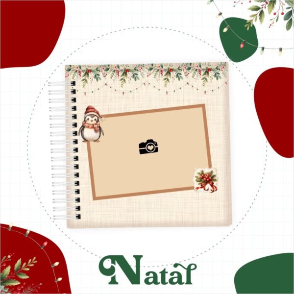 Álbum de Fotos Natal - Arquivo Digital - Imagem 3