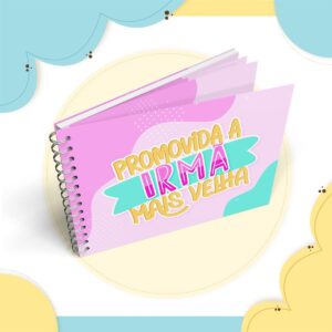album de fotos promovida a irma mais velha arquivo digital caneca promovida a irma mais velha