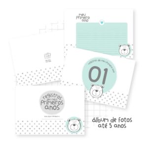 album de fotos urso escandinavo 0 a 5 anos arq digital design 1