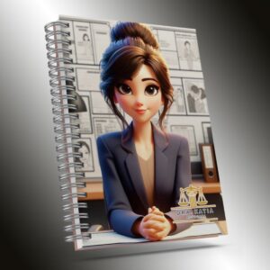 arquivo capas agenda advocacia png e corel papelaria personalizada