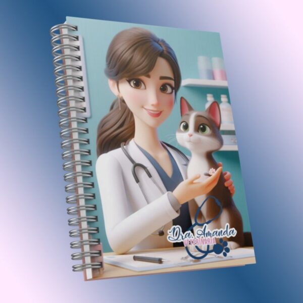 Arquivo Capas Agenda Veterinária - Png e Corel - Imagem 4