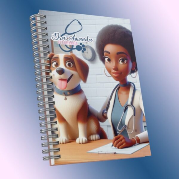 Arquivo Capas Agenda Veterinária - Png e Corel - Imagem 2