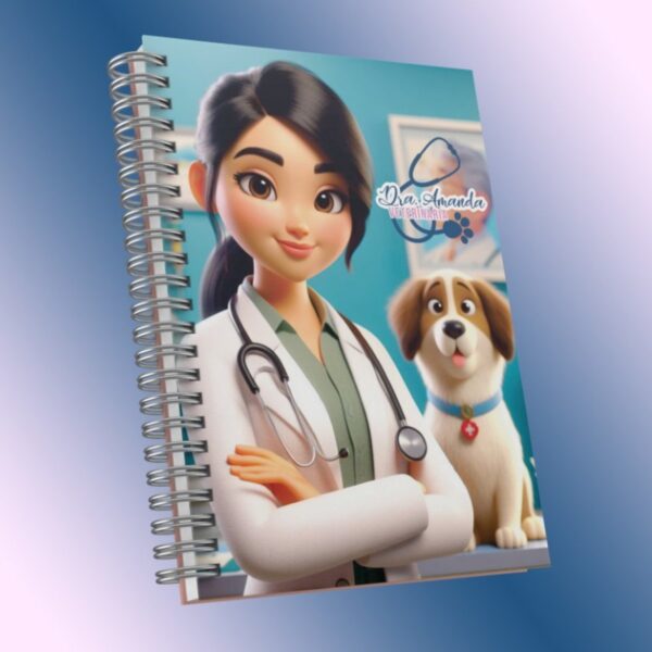 Arquivo Capas Agenda Veterinária - Png e Corel - Imagem 3