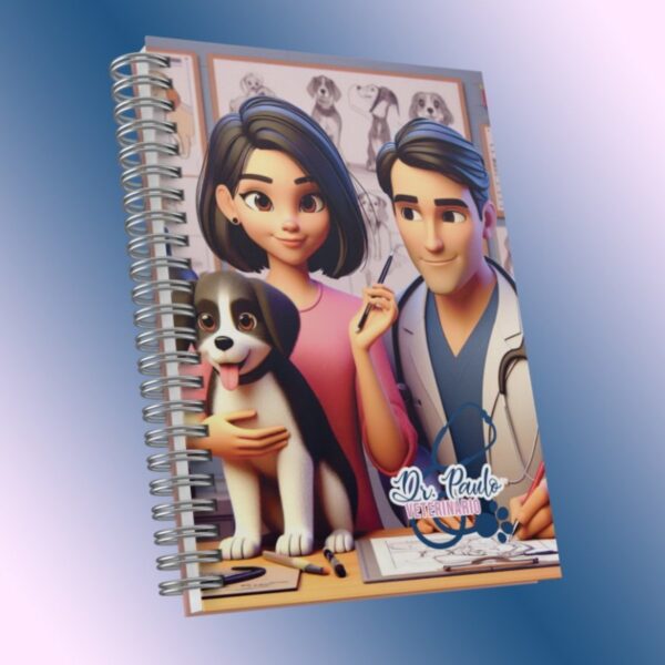 Arquivo Capas Agenda Veterinária - Png e Corel - Imagem 5