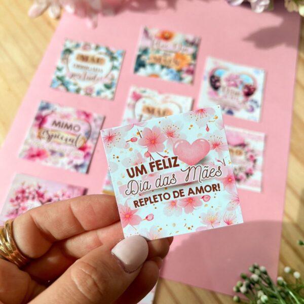 Arquivo Corte Dia das Mães 2024 Sacola Caixa Card Caneca Tag
