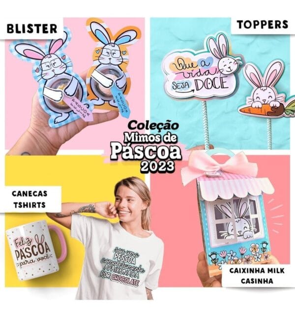 Arquivo Corte Páscoa Frases Artes P Imprimir Cortar E Montar