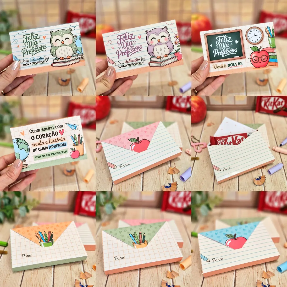 Arquivo Criativo Dia dos Professores KitKat Envelope 1 Arquivo Criativo Dia dos Professores KitKat Envelope