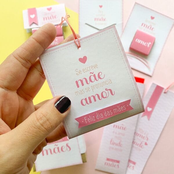 Arquivo de Corte Brindes e Mimos Dia das Mães Tags Cards