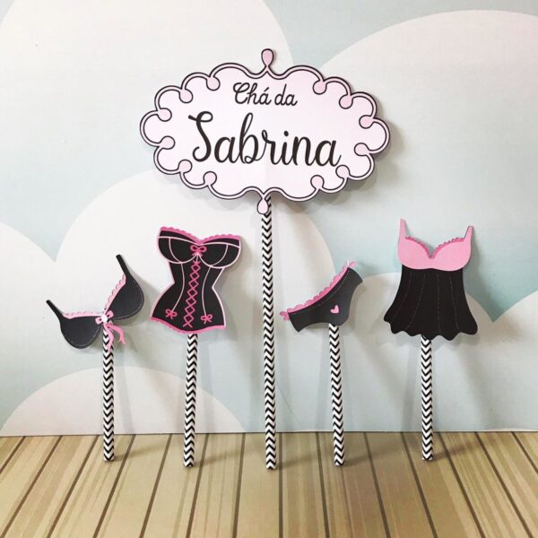 Arquivo de Corte Chá de Lingerie - STUDIO/PDF/PNG - Imagem 4