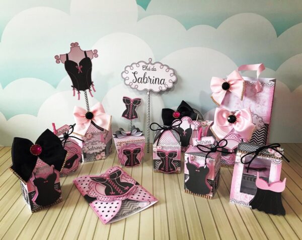Arquivo de Corte Chá de Lingerie - STUDIO/PDF/PNG