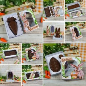Arquivo De Corte Chocolates De Páscoa Caixas Personalizadas