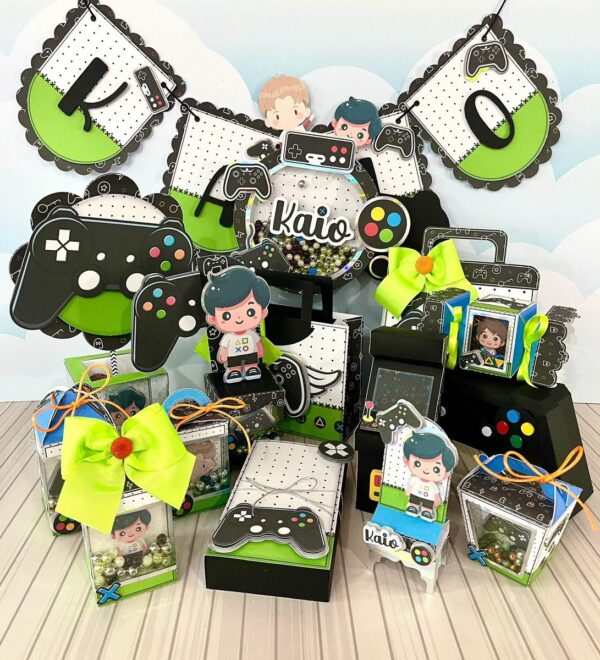 Arquivo de Corte Festa Gamer- Studio e pdf