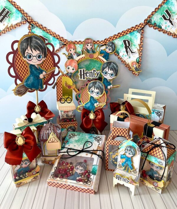 Arquivo de Corte Festa Harry Potter- Studio e pdf