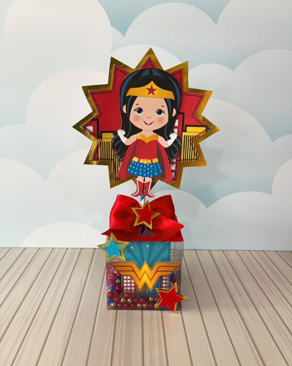 Arquivo de Corte Festa Mulher Maravilha Cute - Studio e pdf - Imagem 3