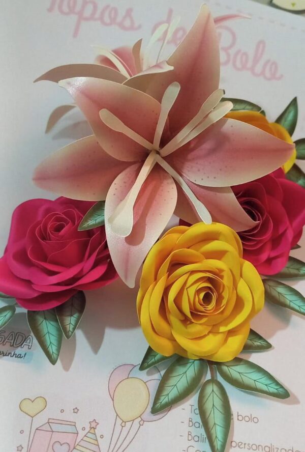 Arquivo de Corte Flores
