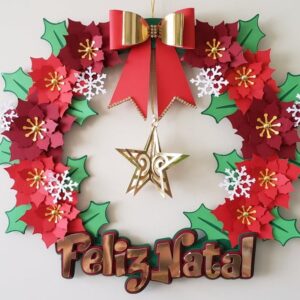 arquivo de corte guirlanda de natal guirlanda natalina