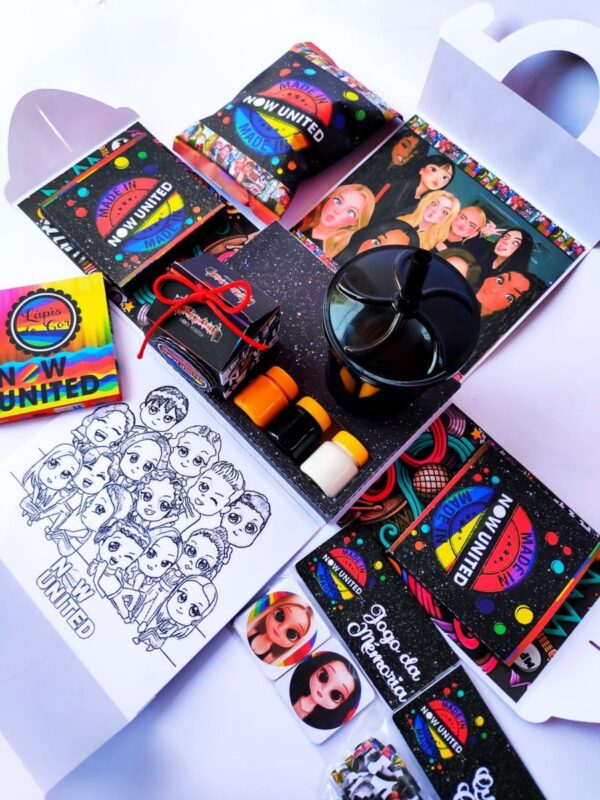 Arquivo de Corte Maleta Now United - Arquivo Digital - Imagem 3
