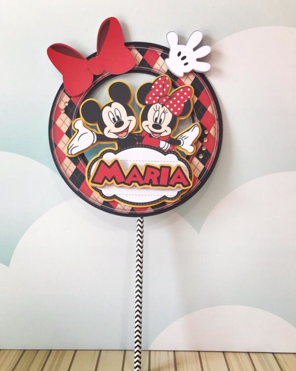 Arquivo de Corte Minie e Mickey - STUDIO/PDF/PNG - Imagem 5