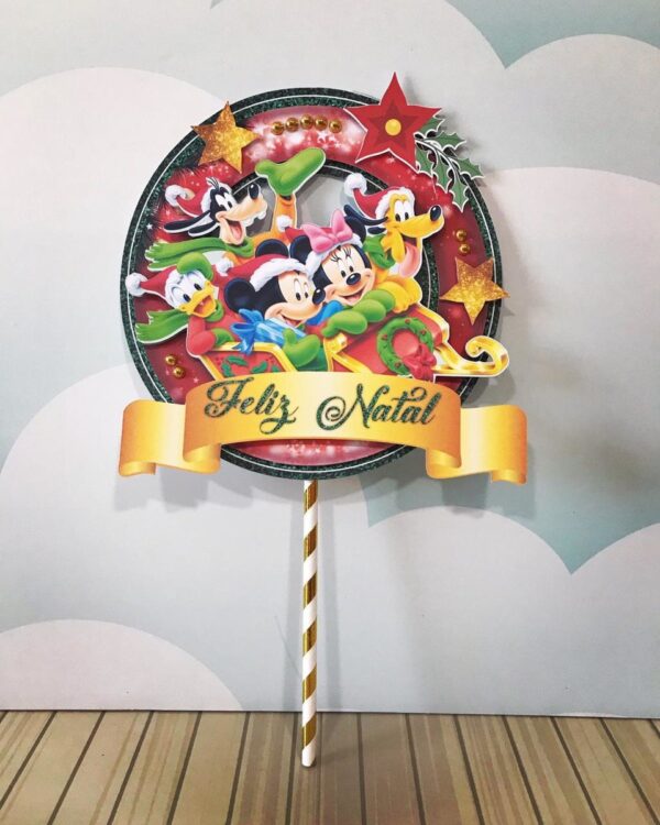 Arquivo de Corte Natal Mickey e Minnie - Arquivo Digital - Imagem 3
