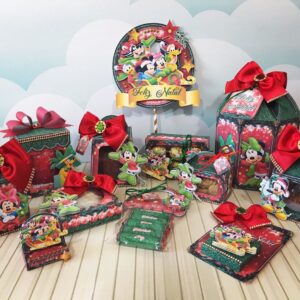 arquivo de corte natal mickey e minnie arquivo digital personalizacao