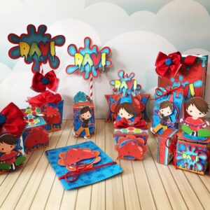 arquivo de corte slime studio pdf png aniversario 1