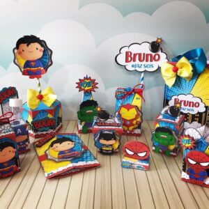 arquivo de corte super herois studio pdf png scrapbook 1