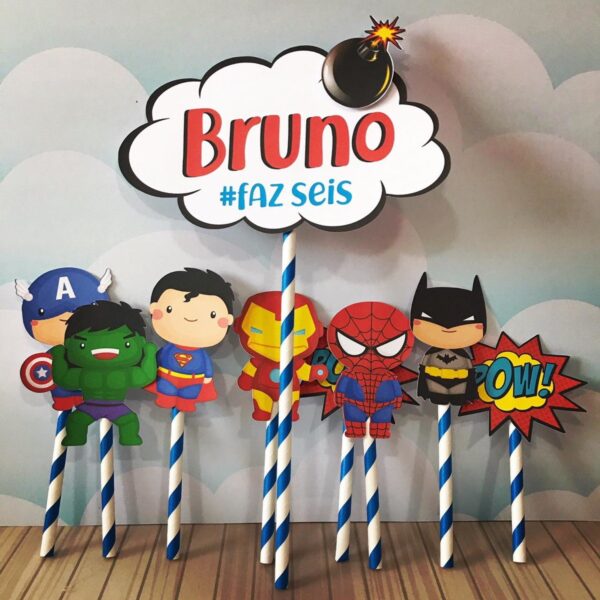 Arquivo de Corte Super Heróis -STUDIO/PDF/PNG - Imagem 5