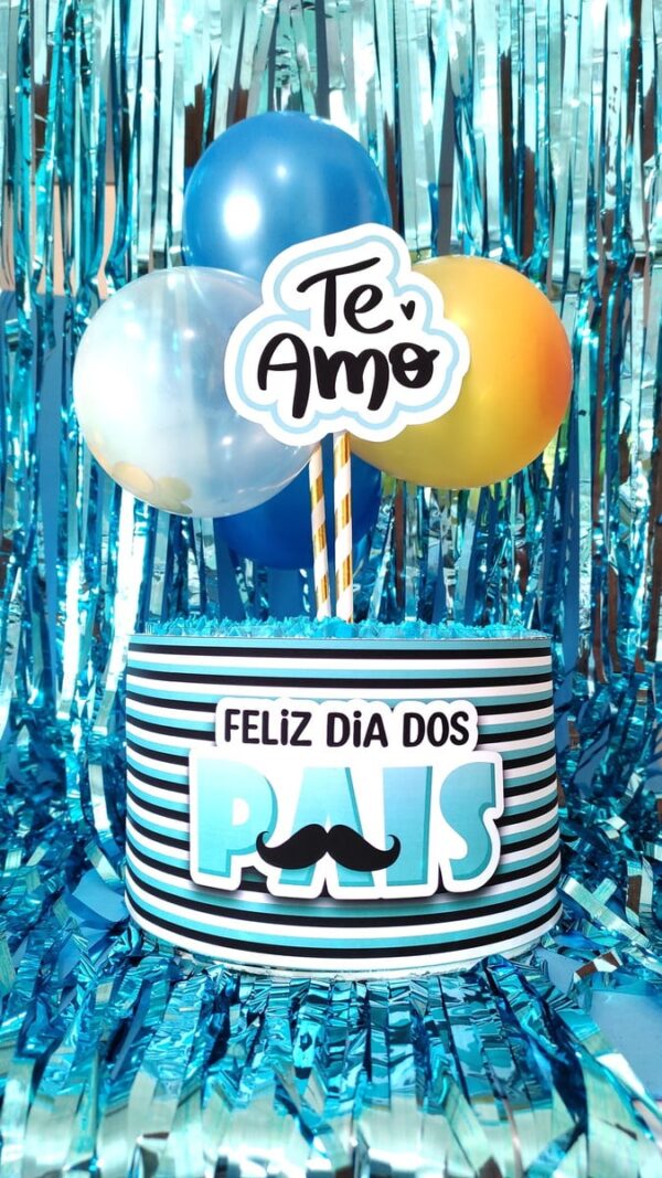 Arquivo de Corte Topo de Bolo Dia dos Pais