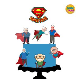 arquivo de corte topo de bolo super vovo arquivo de corte topo de bolo super vovo