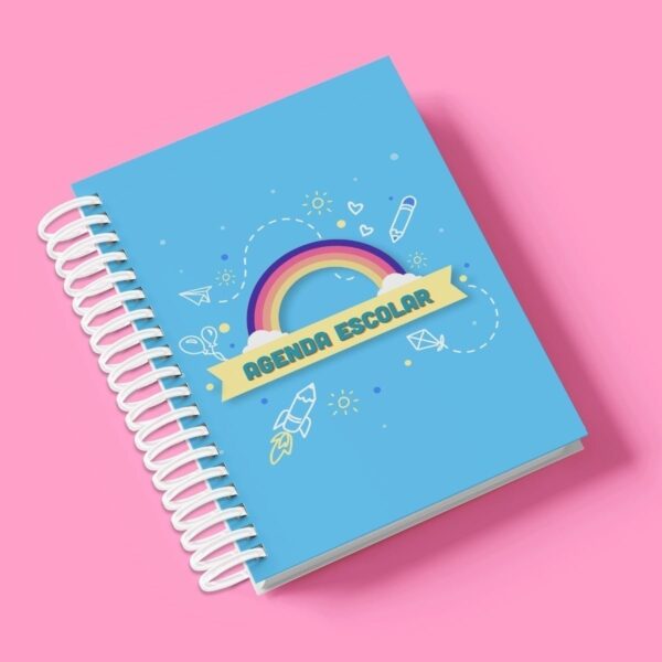 Arquivo Digital Agenda Escolar 2023 Planner Fofo Cute Datado