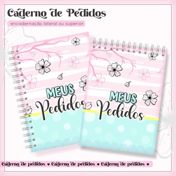 Arquivo Digital Caderno de Pedidos Menina