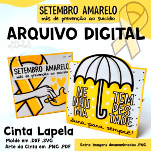 arquivo digital cinta lapela setembro amarelo
