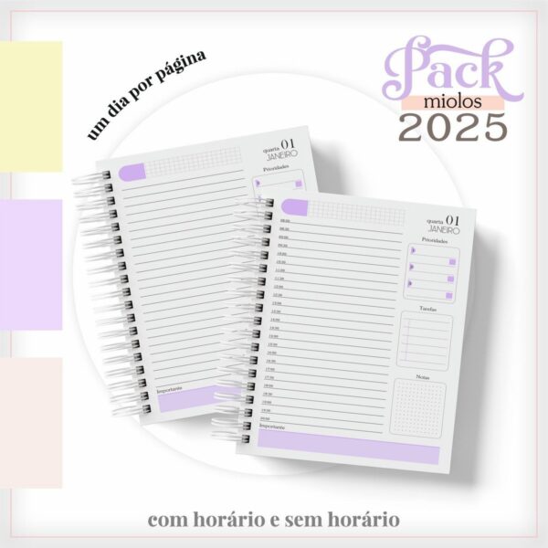 Arquivo Digital Miolo Agenda 2025 Feminina - Imagem 4