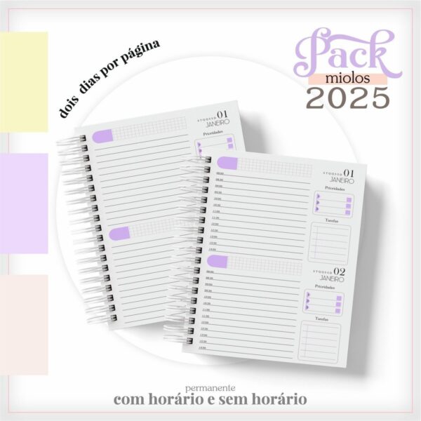 Arquivo Digital Miolo Agenda 2025 Feminina - Imagem 5