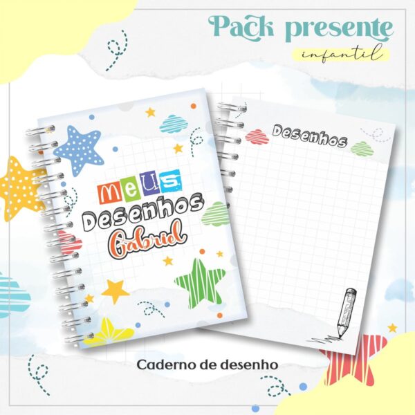 Arquivo Encadernação Agenda Infantil
