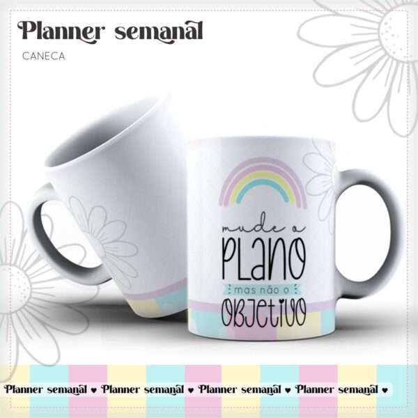 Arquivo Encadernação Planner Semanal - Imagem 5