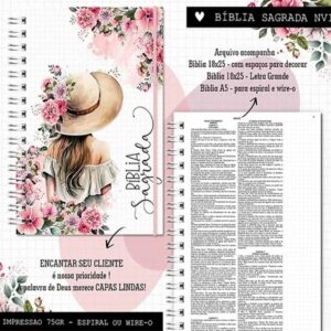 arquivo encadernar biblia adulto papelaria