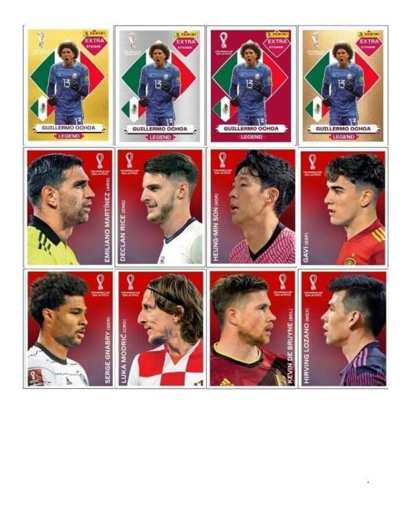 Arquivo Figurinhas Da Copa Mundo Qatar Legends + Coca Cola