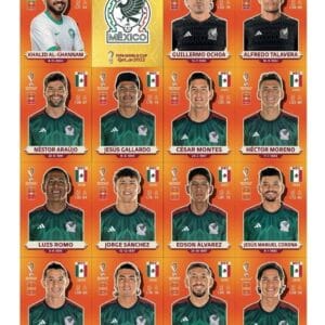 Arquivo Pdf Figurinhas Laranja P Imprimir Copa Qatar 2022