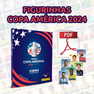 Arquivo PDF P Imprimir Álbum + Figurinhas Copa América 2024