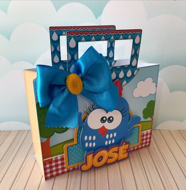 Arquivo Sacolinha Galinha Pintadinha Studio e pdf - Imagem 2