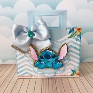 arquivo sacolinha stitch studio e pdf sacolinha infantil