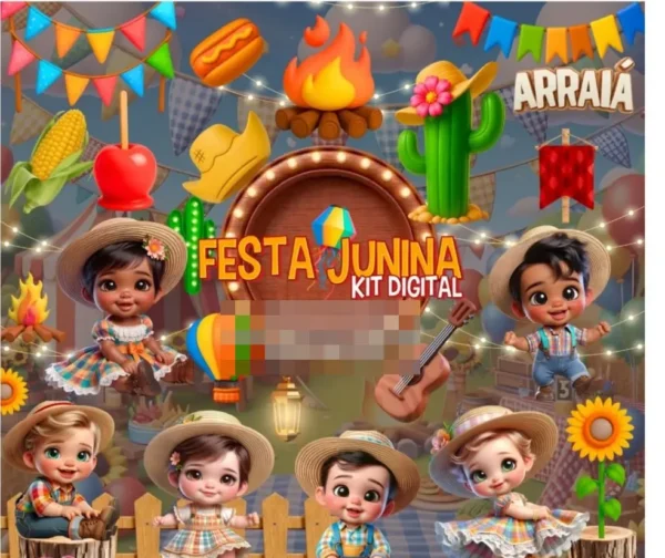 Arquivos Em Png Para Decoracao Tematica De Sao Joao