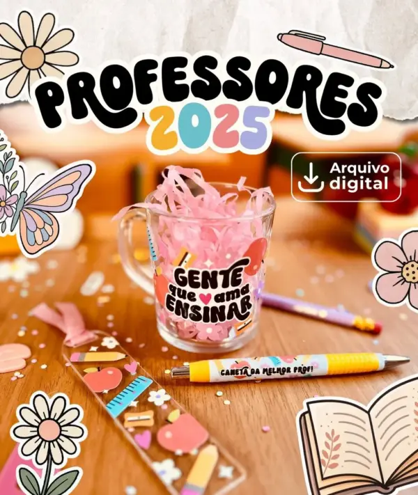 Arquivos Para Presente Professor Personalizavel Digital 10