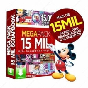 Arquivos Silhouette + De15 Mil Kits Digitais Scrapbook Artes