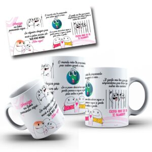 arte caneca amiga presas arquivo digital amizade 1