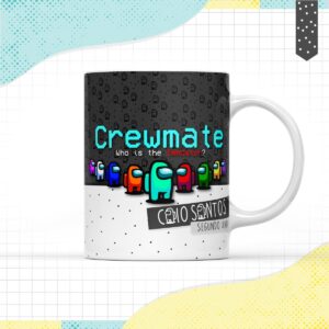 arte caneca among us arquivo digital sublimacao